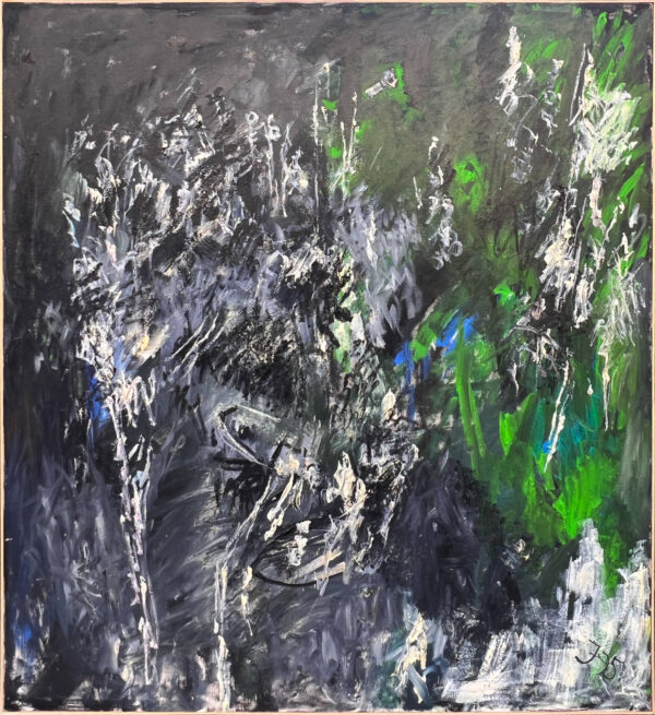 Ivo Šebalj. "Eros", 1996. Ulje na platnu.